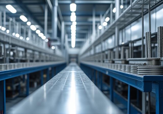 Precision industrial metal manufacturing environment